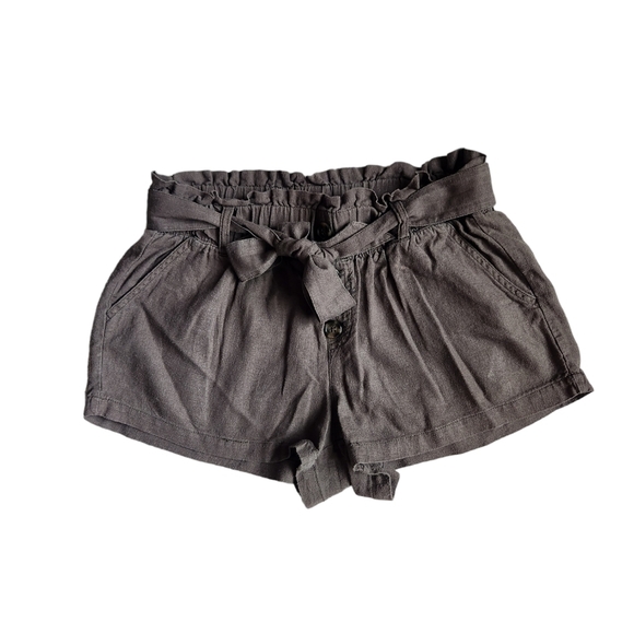 Rewash Pants - High waisted front tie shorts